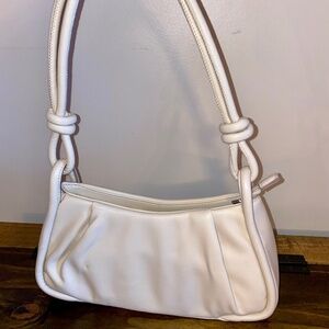 A New Day Womens White Shoulder Purse Bag